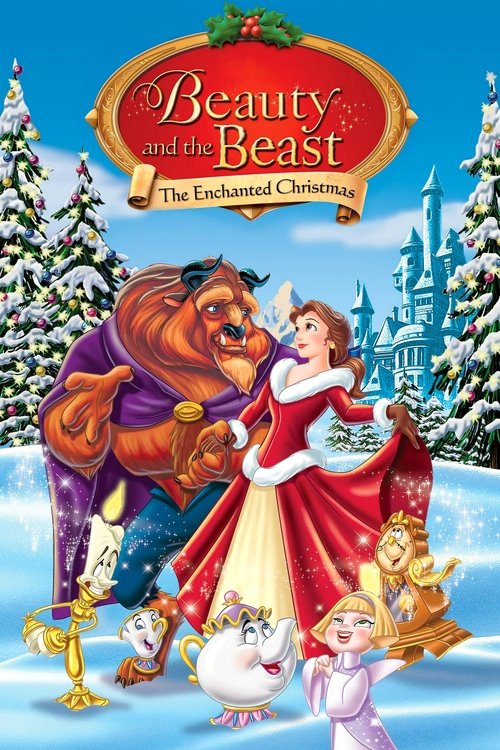 Movie poster for Beauty and the Beast: The Enchanted Christmas (1997)