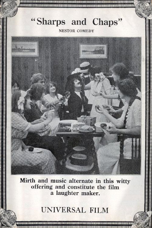 Movie poster for Sharps and Chaps (1912)