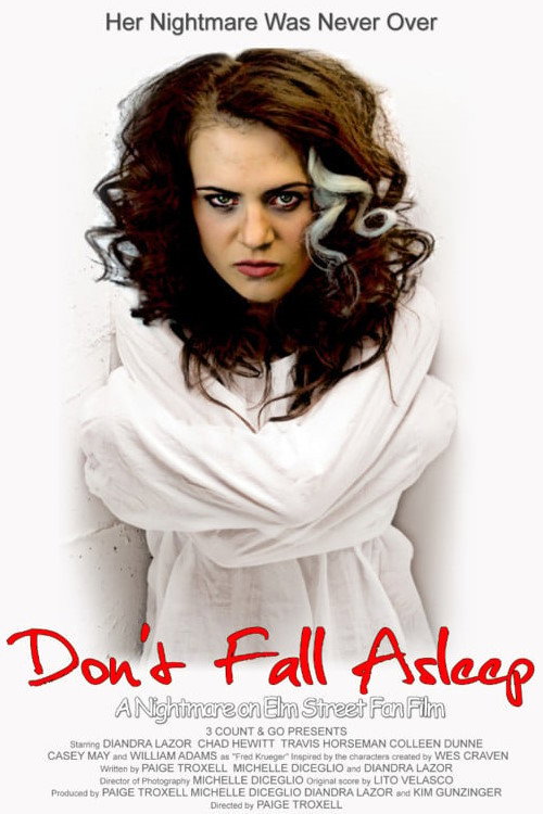 Movie poster for Don't Fall Asleep (2016)