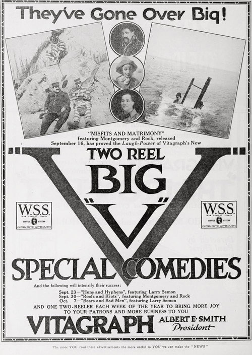 Movie poster for Bears and Bad Men (1918)
