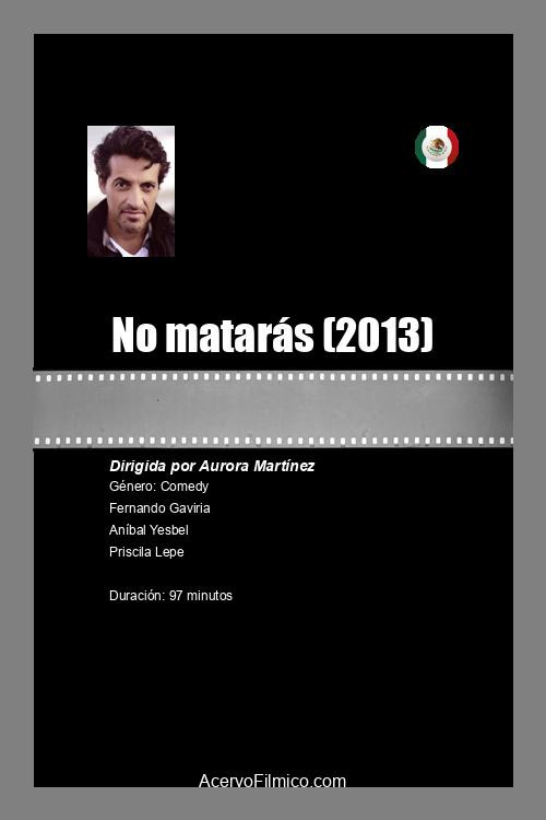 Movie poster for No matarás (2013)