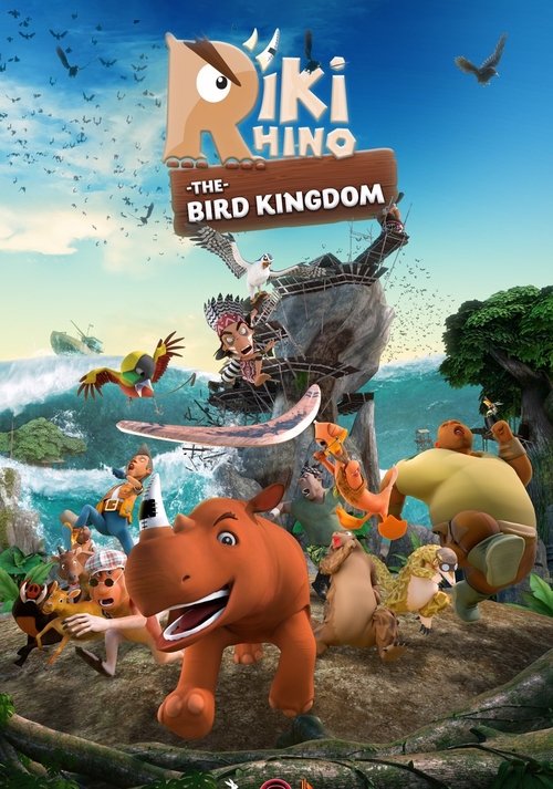 Movie poster for Riki Rhino: The Bird Kingdom (2024)