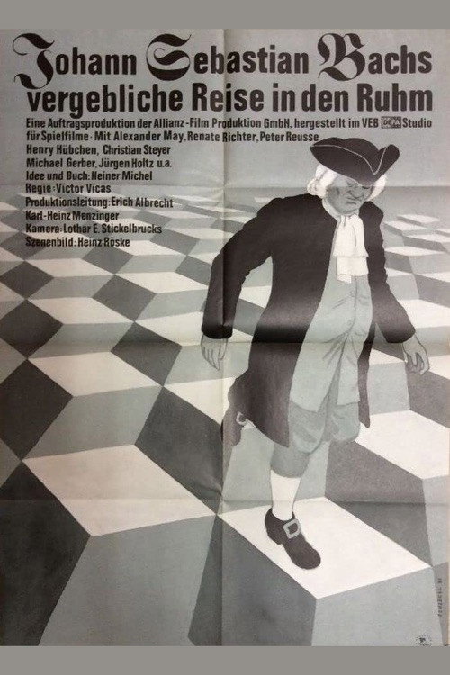 Movie poster for Johann Sebastian Bachs vergebliche Reise in den Ruhm (1980)