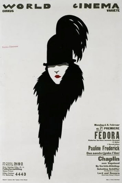 Movie poster for Fedora (1918)