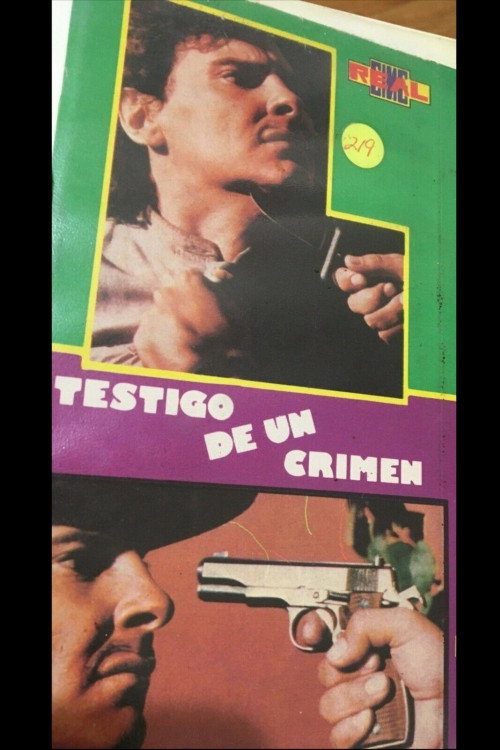 Movie poster for Testigo de un crimen (1987)