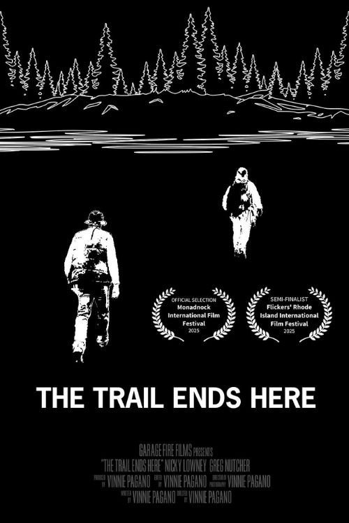 Movie poster for The Trail Ends Here (2025)