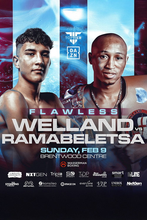 Movie poster for Tom Welland vs. Michael Ramabeletsa (2025)