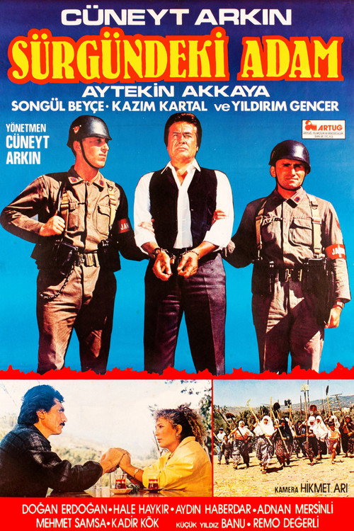 Movie poster for Sürgündeki Adam (1987)