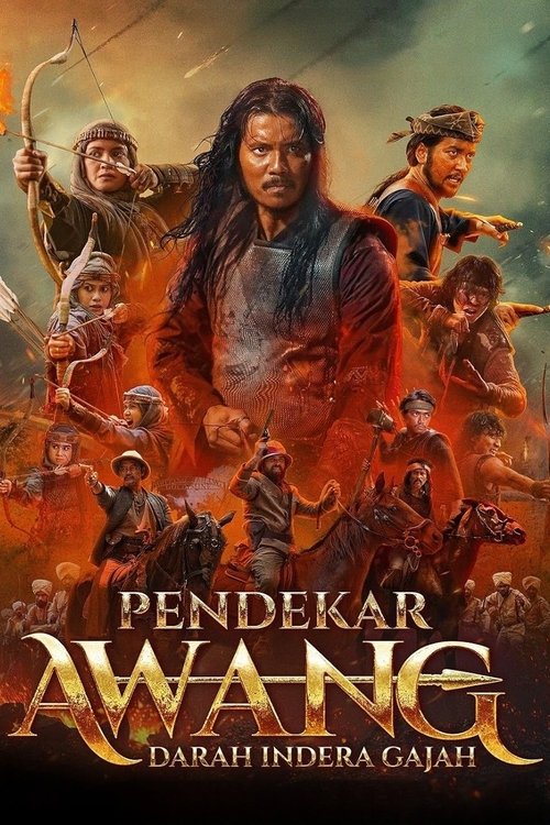 Movie poster for Warrior Awang and Master Tok Gajah (2024)