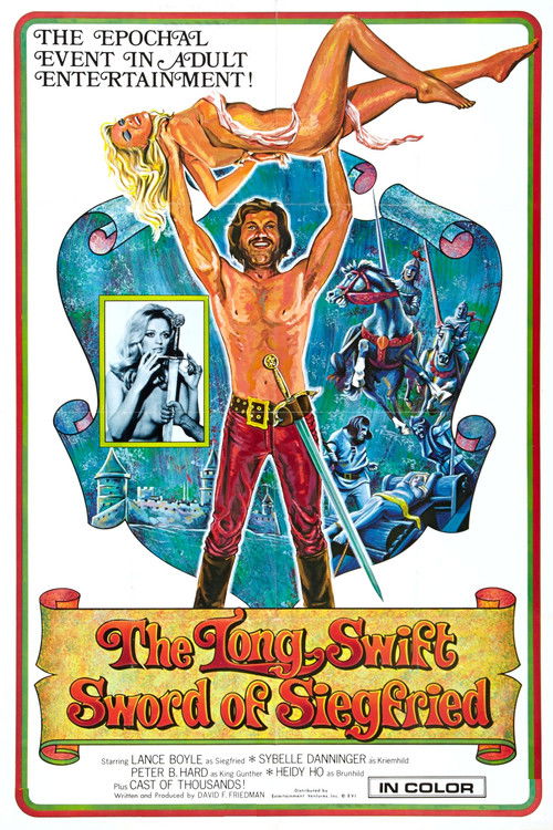 Movie poster for The Long Swift Sword of Siegfried (1971)