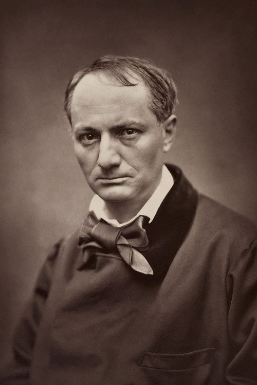 Photo of Charles Baudelaire, Writing