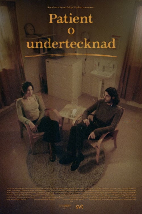 Movie poster for Patient och undertecknad (2021)