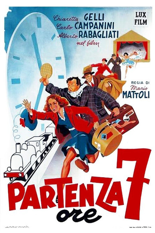 Movie poster for Partenza ore 7 (1946)