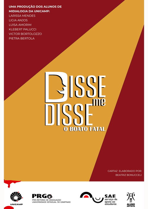 Movie poster for Disse me disse: o boato fatal (2023)