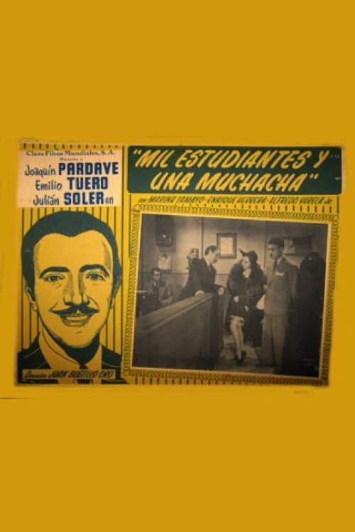 Movie poster for Mil estudiantes y una muchacha (1942)