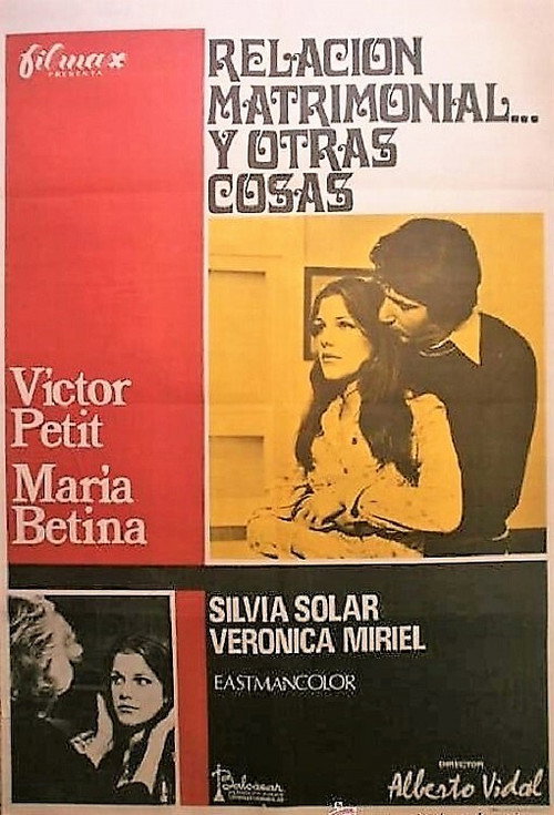 Movie poster for Relación matrimonial y otras cosas (1975)