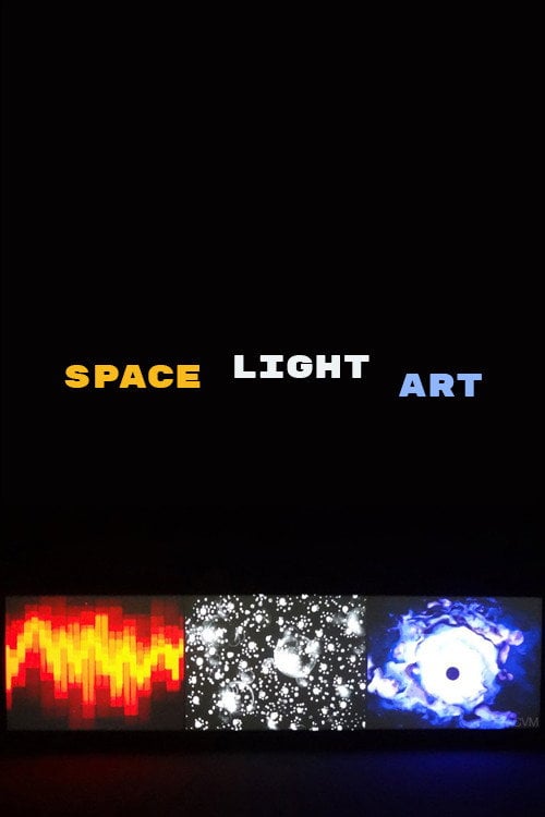 Movie poster for Space Light Art (2012)