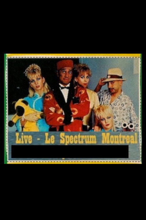 Movie poster for Kid Creole and the Coconuts: Live in Montreal (1986)