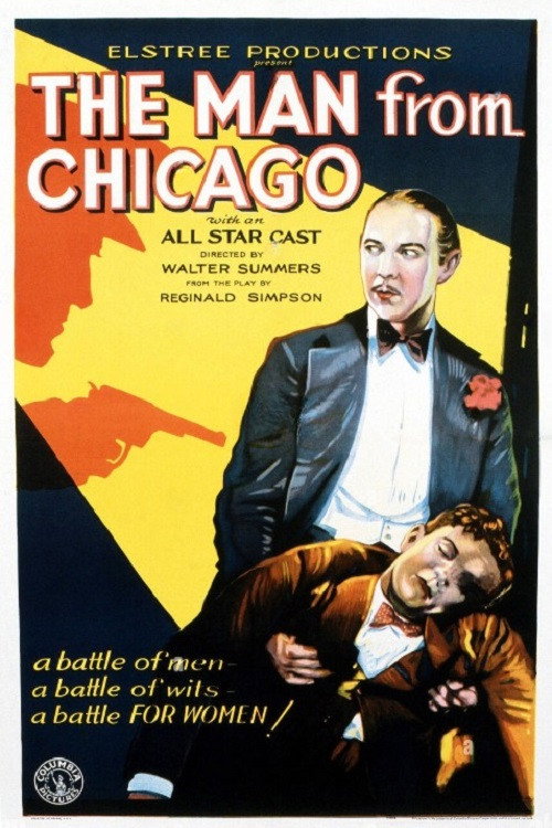 Movie poster for The Man from Chicago (1930)