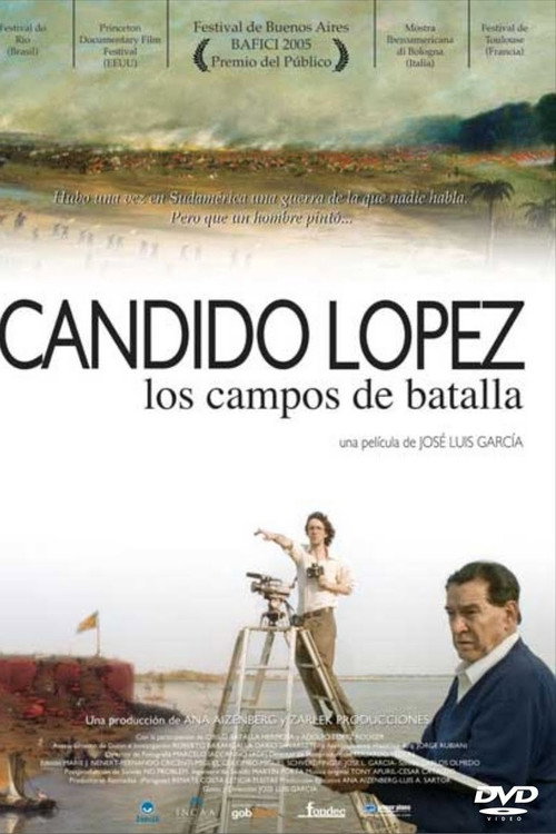 Movie poster for Cándido López: Los campos de batalla (2006)