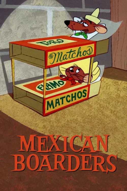 Movie poster for Mexican Boarders (1962)