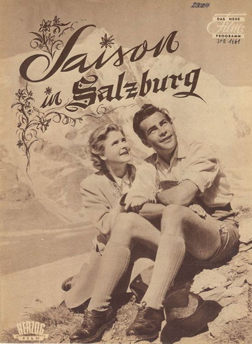 Movie poster for Saison in Salzburg (1952)