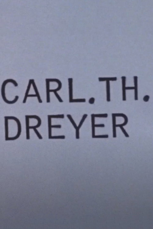 Movie poster for Carl Dreyer (2006)