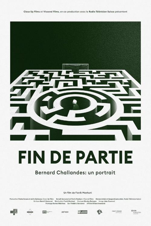 Movie poster for Fin de partie : Bernard Challandes: un portrait (2020)