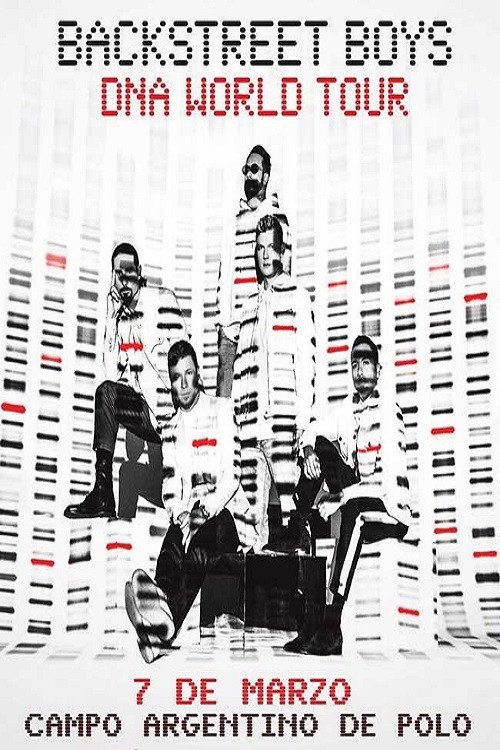 Movie poster for Backstreet Boys DNA World Tour - Argentina (2020)