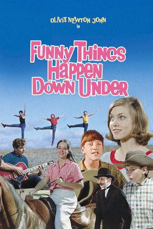 Movie poster for Funny Things Happen Down Under (1965)