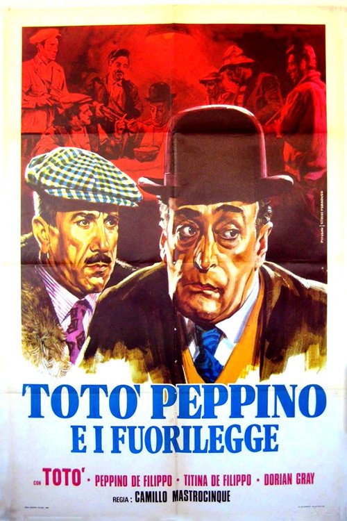 Movie poster for Totò, Peppino e i fuorilegge (1956)
