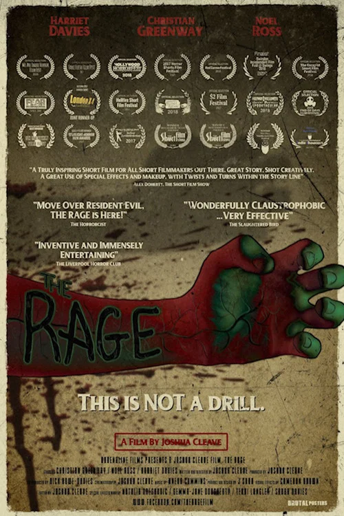 Movie poster for The Rage (2017)