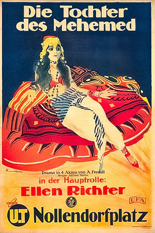 Movie poster for The Daughter of Mehemed (1919)