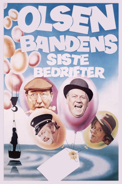 Movie poster for The Last Exploits of the Olsen Gang (1975)