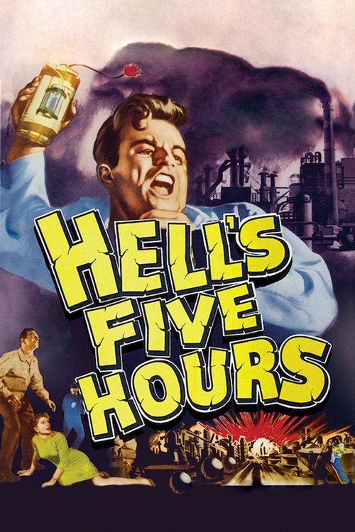 Movie poster for Hell's Five Hours (1958)