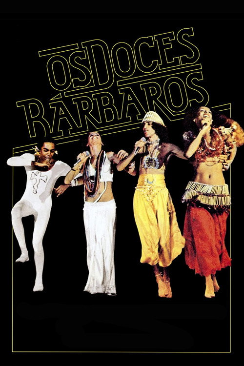 Movie poster for Os Doces Bárbaros (1977)