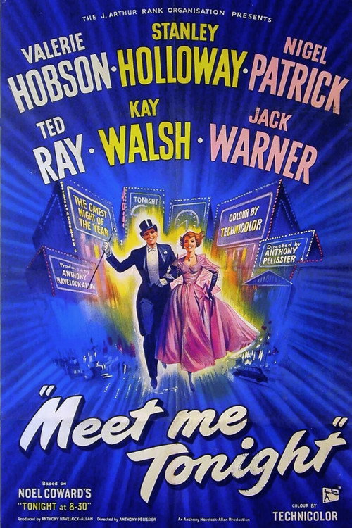 Movie poster for Meet Me Tonight (1952)