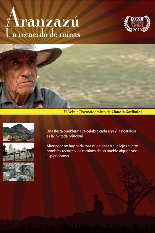 Movie poster for Aranzazú, a memory of ruins (2012)