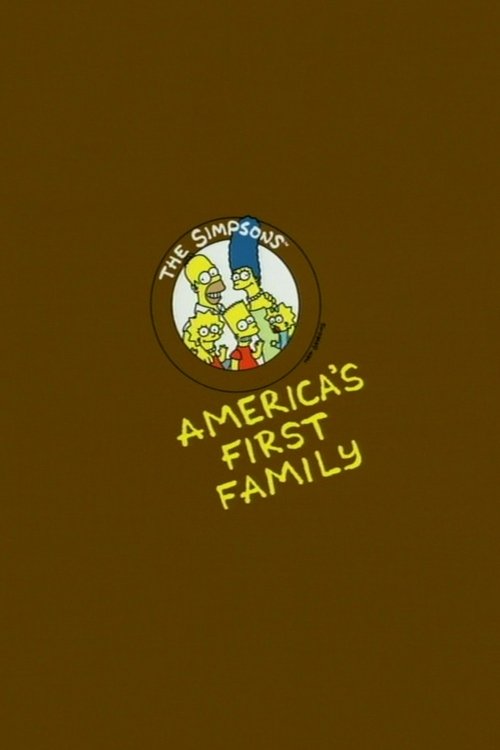 Movie poster for The Simpsons: America's First Family (2000)