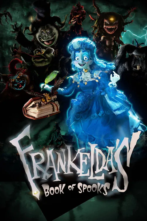 Series poster for Frankelda's Book of Spooks (2021)