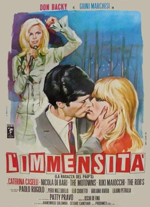 Movie poster for L'immensità (La ragazza del Paip's) (1967)