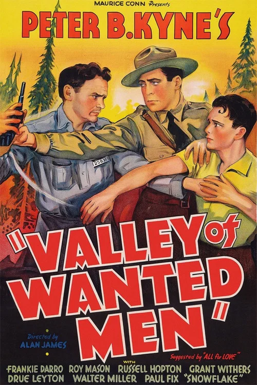 Movie poster for Valley of Wanted Men (1935)