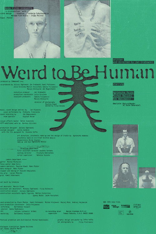 Movie poster for Weird to Be Human (2025)