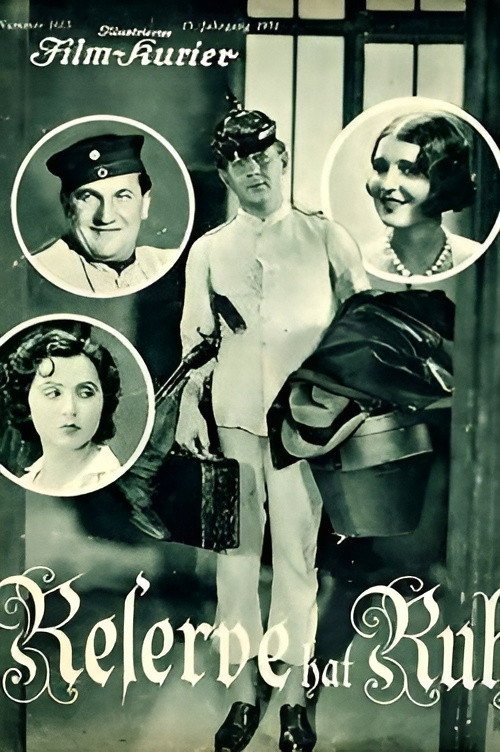 Movie poster for Reserve hat Ruh (1931)