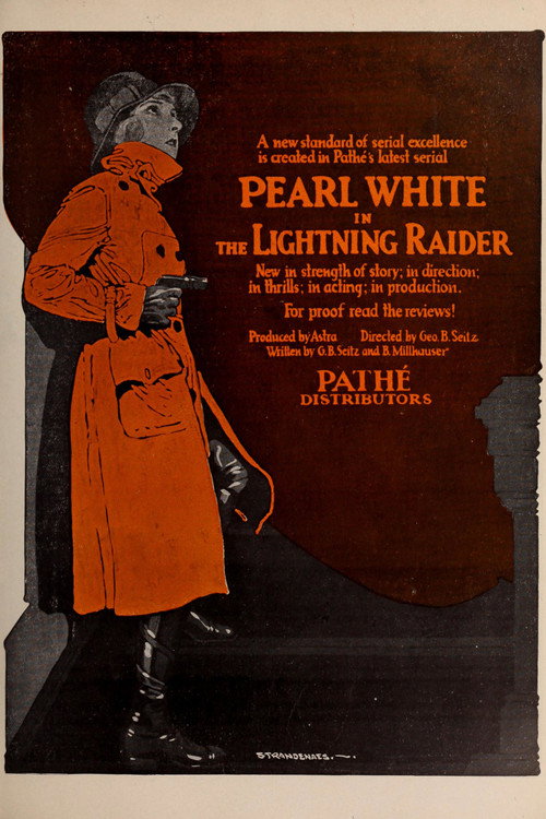 Movie poster for The Lightning Raider (1919)