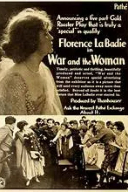 Movie poster for War and the Woman (1917)