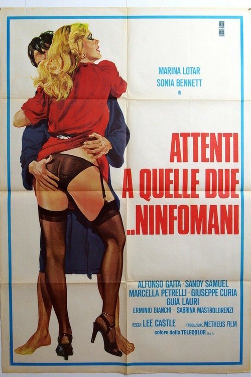 Movie poster for Attenti a quelle due... ninfomani (1981)