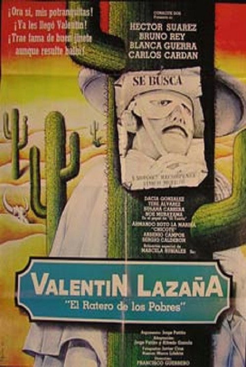 Movie poster for Valentín Lazaña (1982)