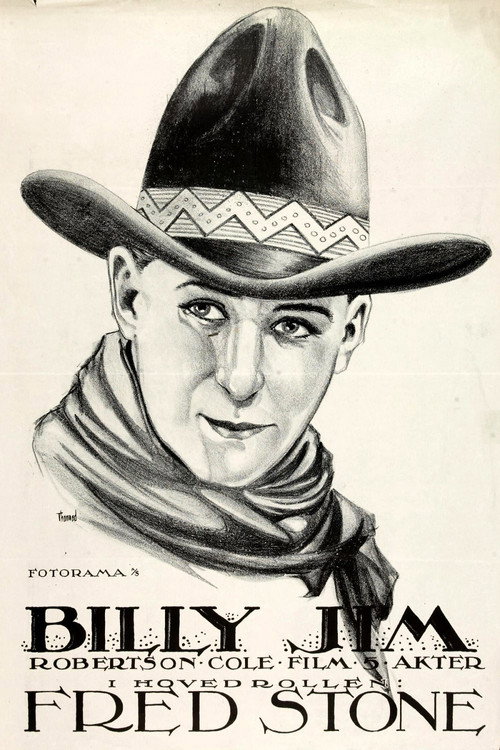 Movie poster for Billy Jim (1922)