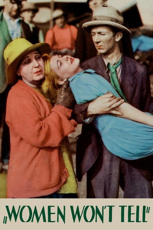 Movie poster for Women Won't Tell (1932)